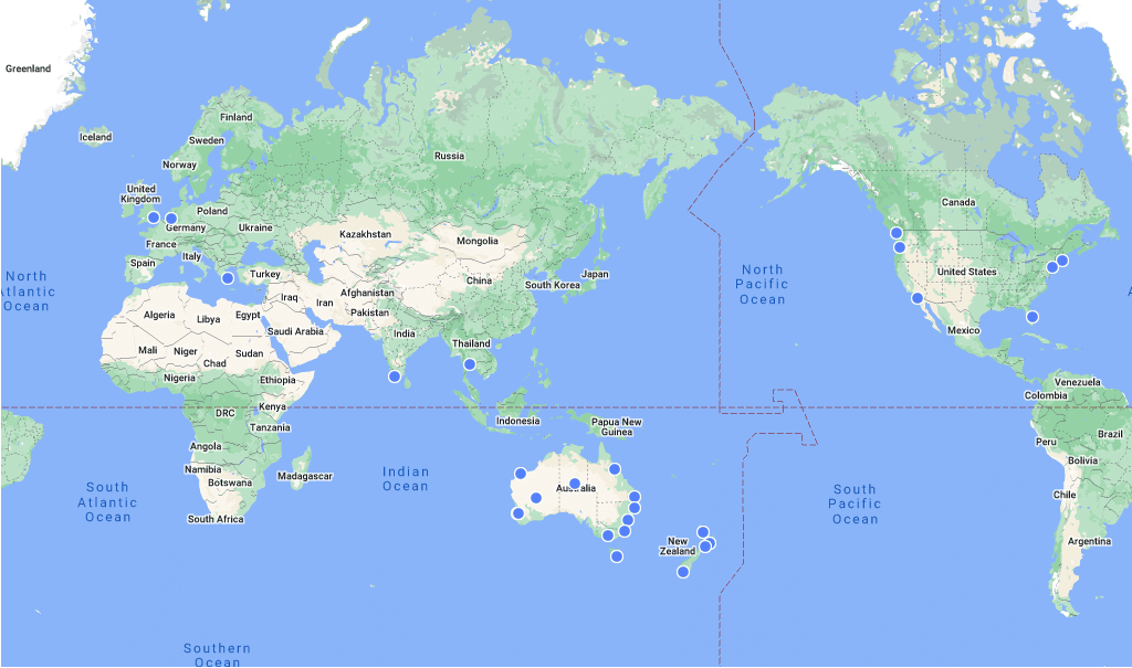 Members World Map