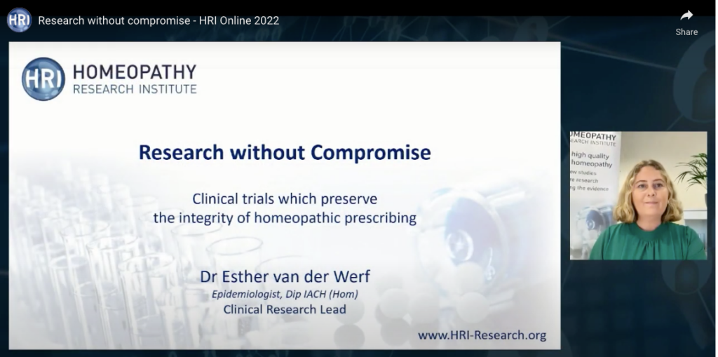 Homeopathy Research and clinical trials video